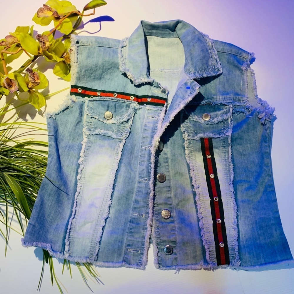 Jeans Fashionable vest size M